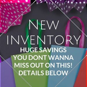 New inventory ——> keep scrolling for the discounts & deals!! 🫶🏼🤞🏼👍🏼😱😬💸